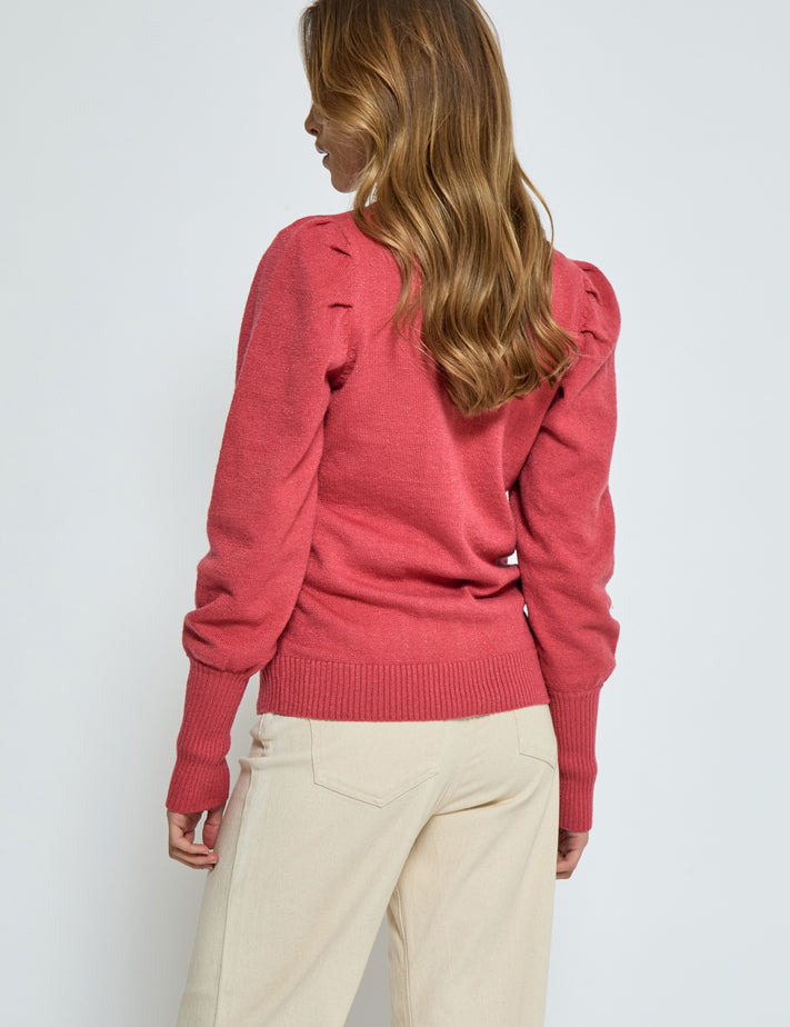 Peppercorn Anissa Pullover Pullover 701MET Mineral Red Metallic