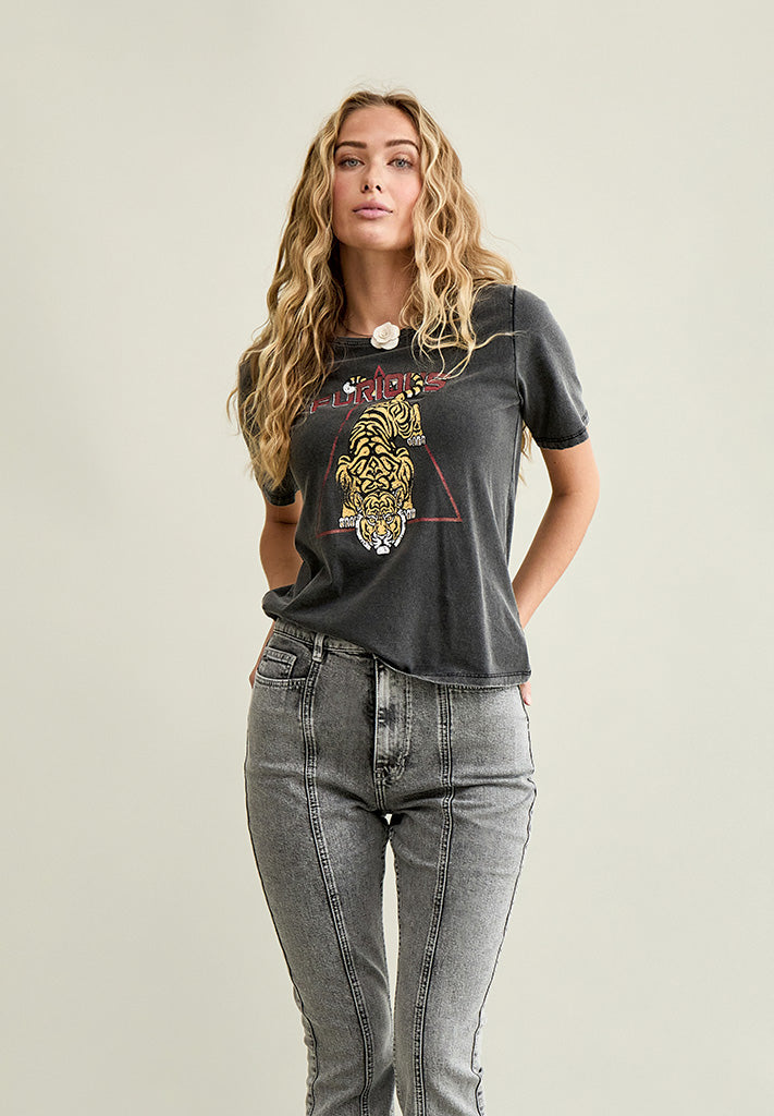 Desires DSOttilie T-Shirt T-Shirt 2101 Ebony Grey