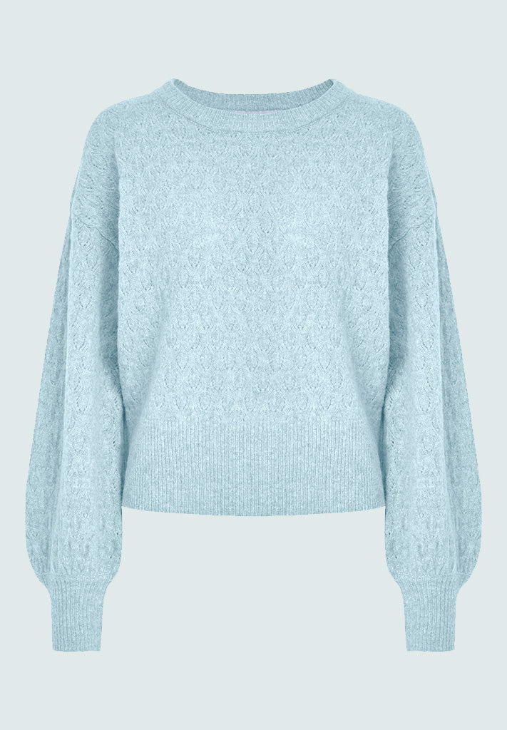 Desires DSPhilipa GRS Pullover Pullover 1041M Dusty Blue Melange