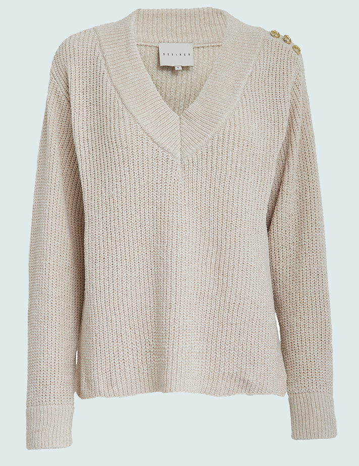 Desires DSSika Pullover Pullover 2206 Fog Sand