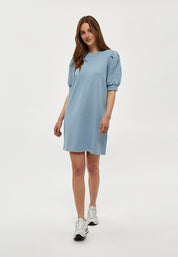 Minus MSMika Sweatkjole Kjoler 1025 Skyblue