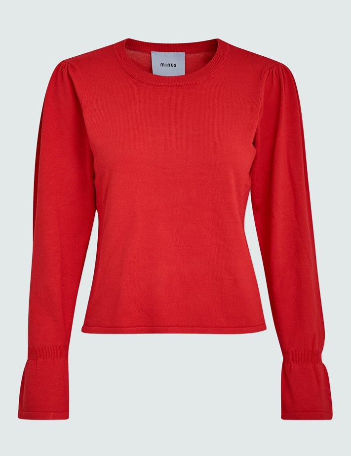 Minus MSReneta Pullover Pullover 4175 Tomato