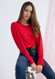 Minus MSReneta Pullover Pullover 4175 Tomato