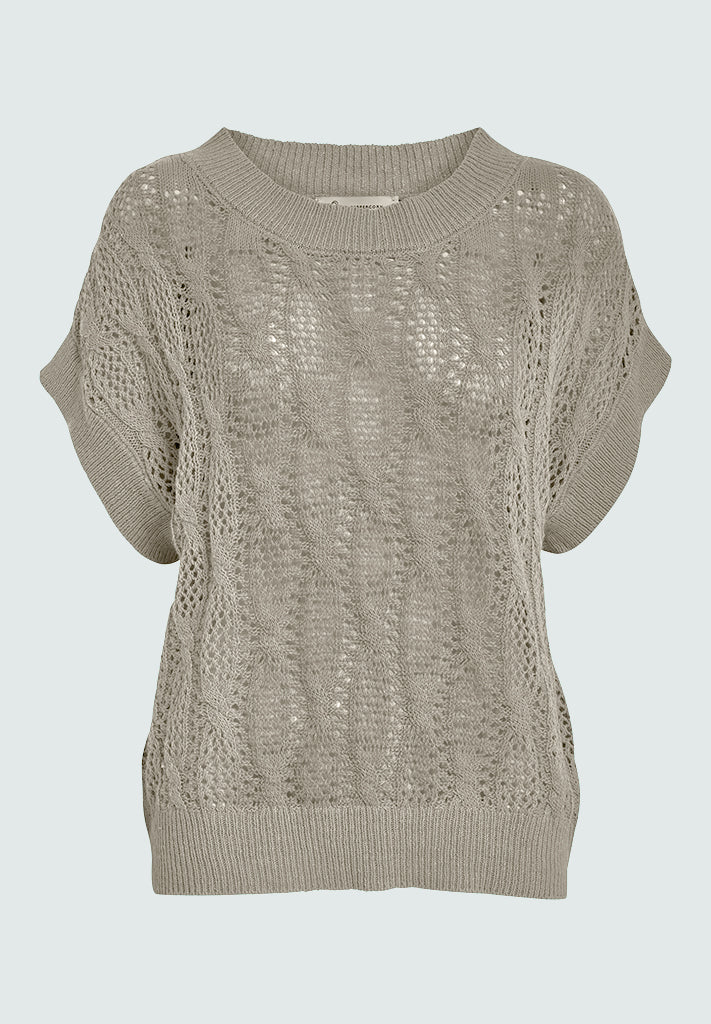 Peppercorn PCAngelica Top Toppe 2206 Fog Sand