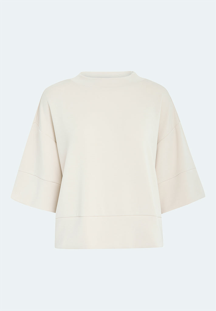 Peppercorn PCDicette Sweat Bluser 0011 Gardenia