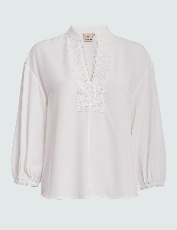 Peppercorn PCGitta Blouse Bluser 0011 Gardenia