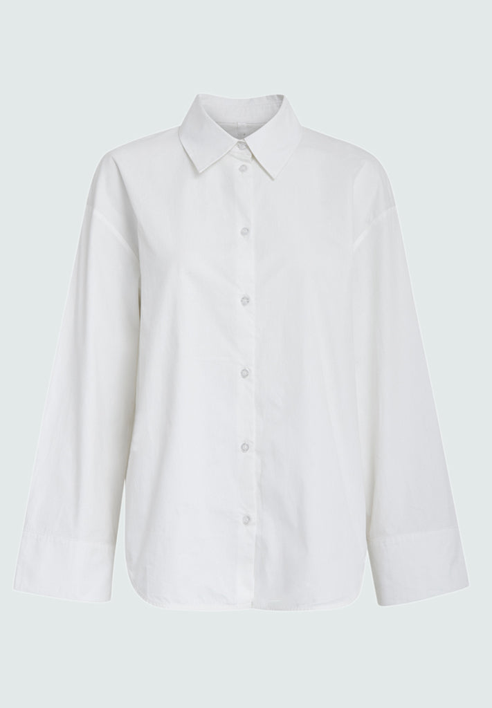 Peppercorn PCVilma shirt Skjorter Hvid